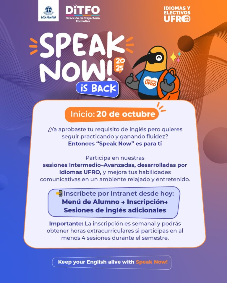 Instagram post from idiomasyelectivos.ufro. This post is in position 4.